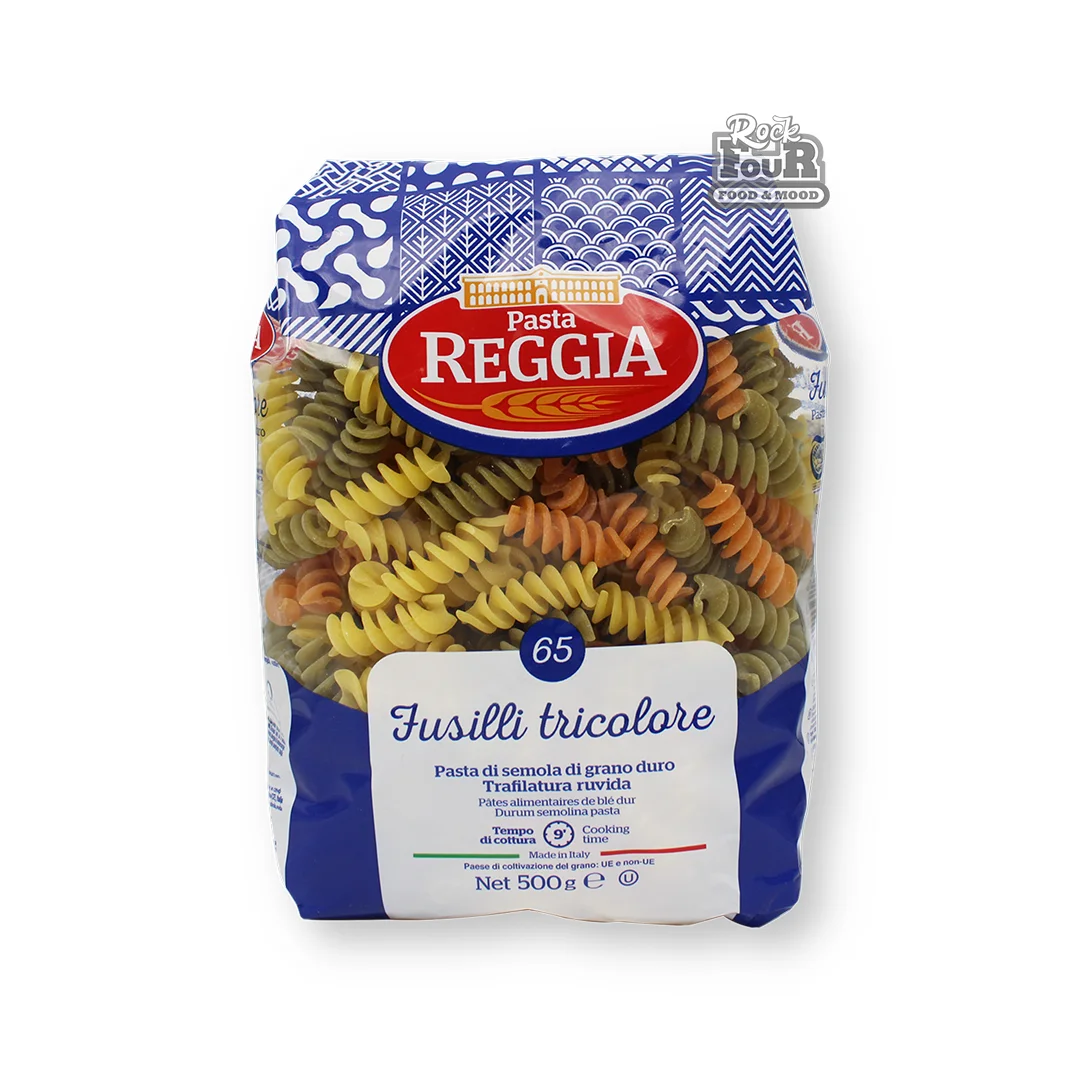 Pasta "Pasta Reggia №65 Fusilli tricolore" 500g